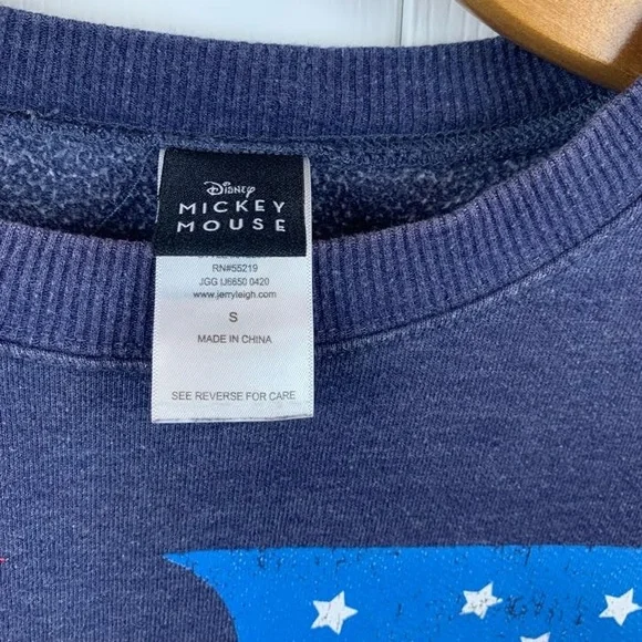 Official Disney All American Mickey sweatshirt - Picture 3 of 6
